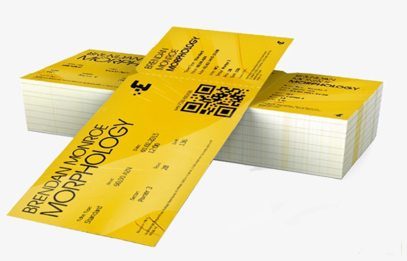 Thermalticketcustomised 63139 Img 00020 Copy - Paper, transparent png download
