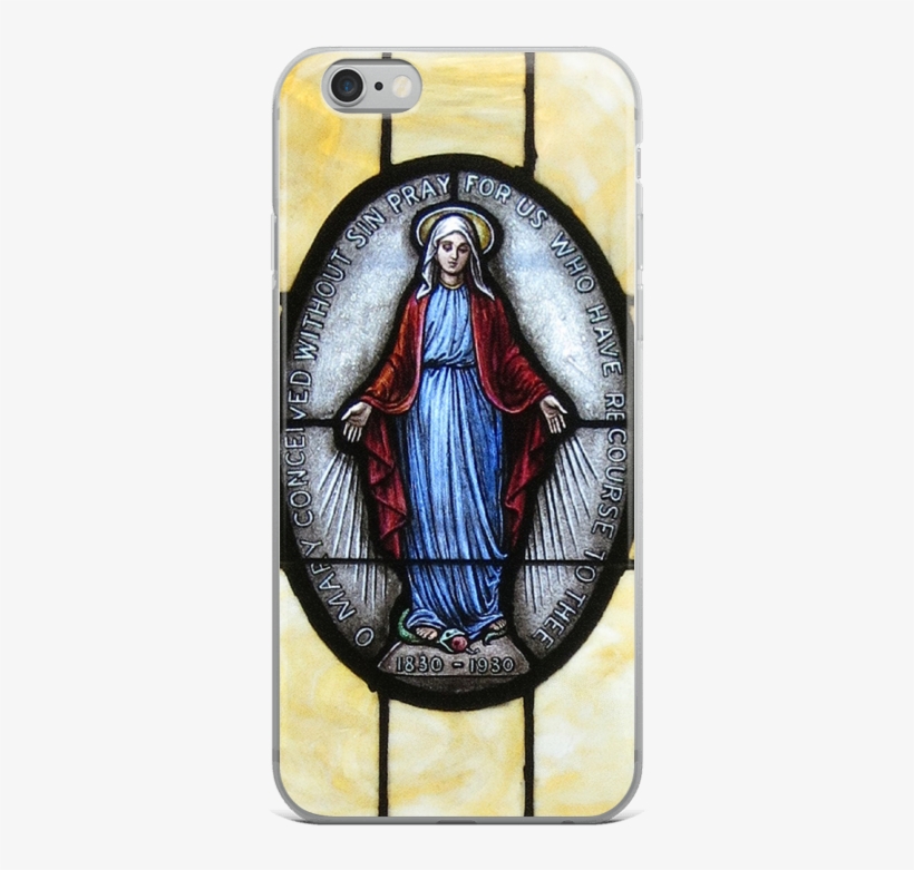 Miraculous Medal Iphone 6/6s Case - Miraculous Medal, transparent png download