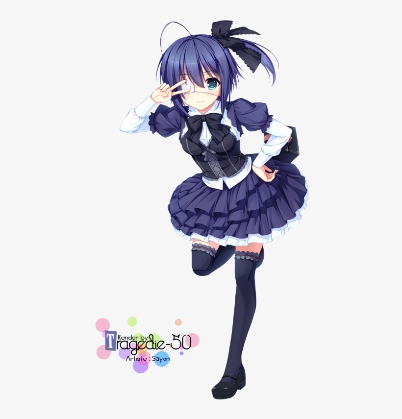 Chuunibyou Demo Koi Ga Shitai Estilos De Arte, Ilustración - Chuunibyou Demo Koi Ga Shitai Rikka Png, transparent png download
