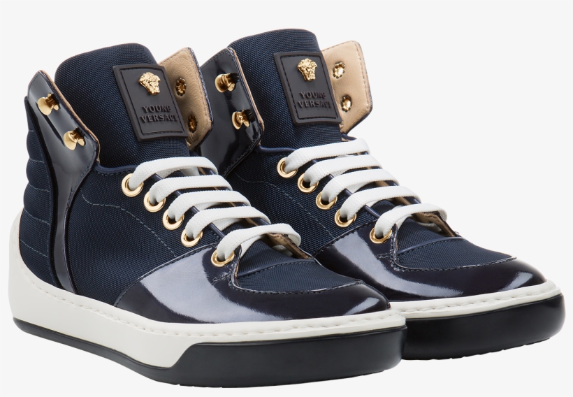 Mixed Material Sneakers - Skate Shoe, transparent png download