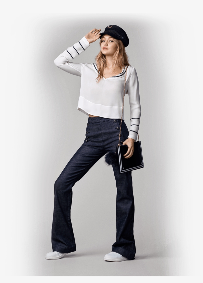 Tommy Hilfiger & Gigi Hadid - Gigi Hadid Nautical Pouch, transparent png download