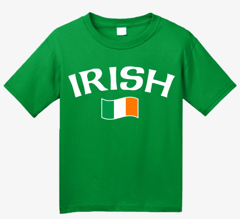 Youth Green Irish Pride - Active Shirt, transparent png download