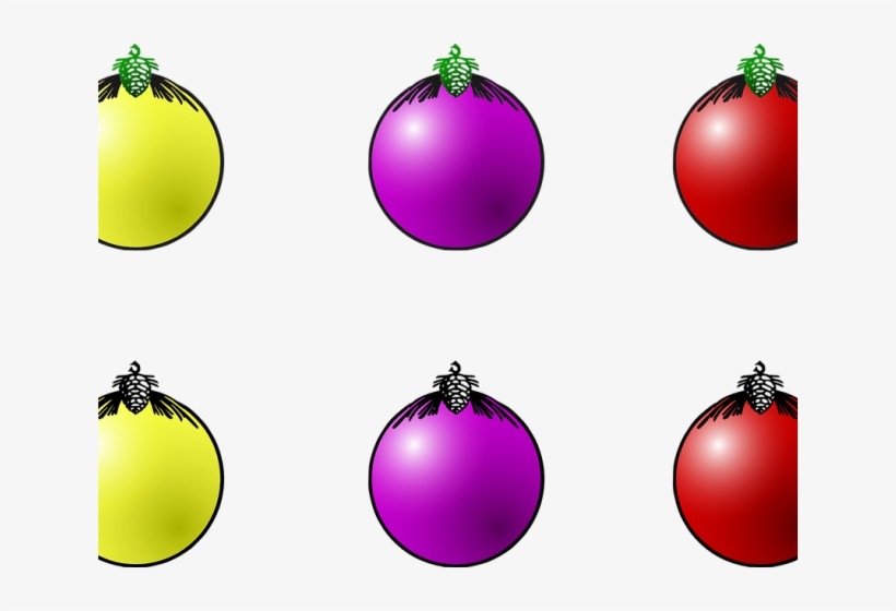 Christmas Ball Clipart Glass Ball - Ball Balls Clipart, transparent png download