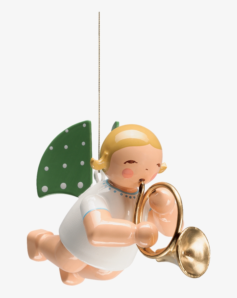 Angel With French Horn - Wendt & Kühn, transparent png download