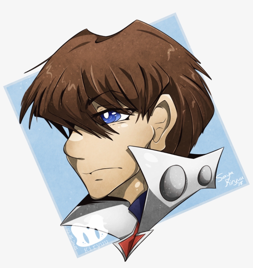 I Randomly Doodled Seto Kaiba The Other Day And Liked - Cartoon, transparent png download