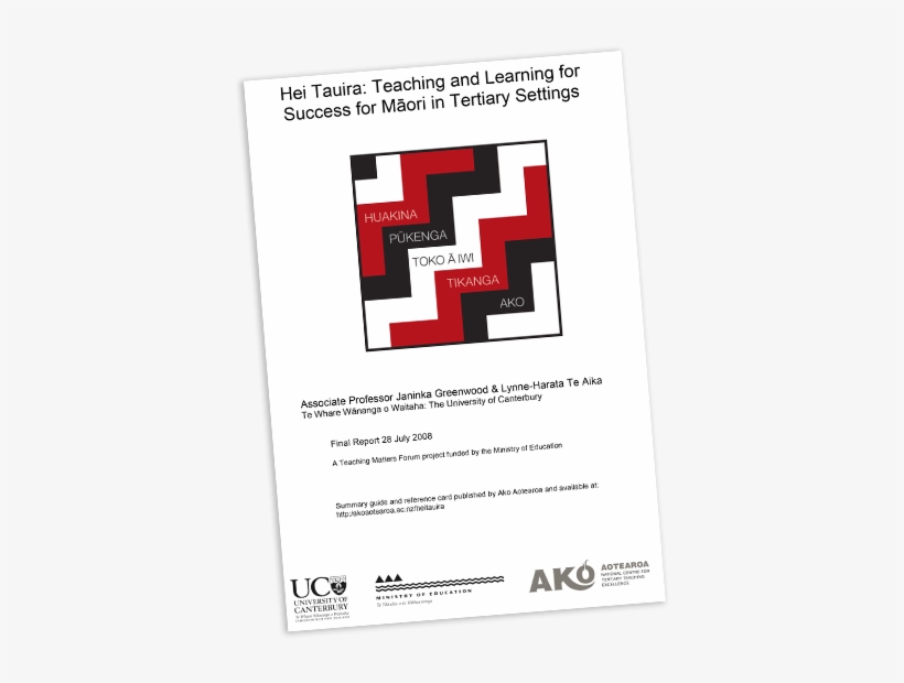 Teaching And Learning For Success For Māori In Tertiary - Flyer, transparent png download