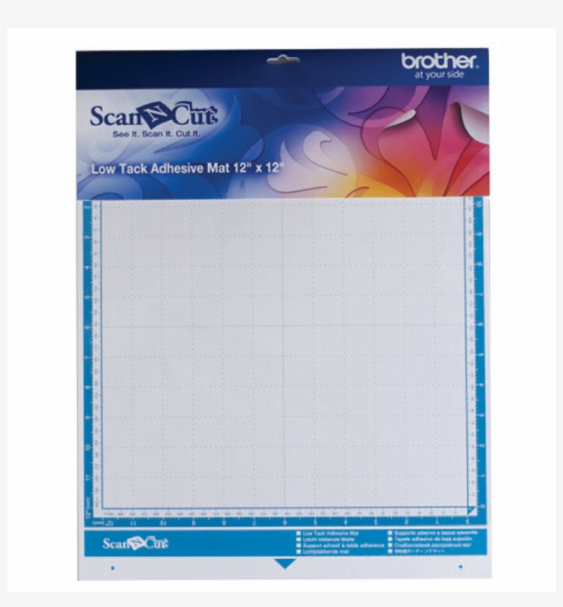 Scanncut Low Tack Adhesive Mat - Brother Camatp12 Scan N Cut Tapis De Faible Adhésion, transparent png download