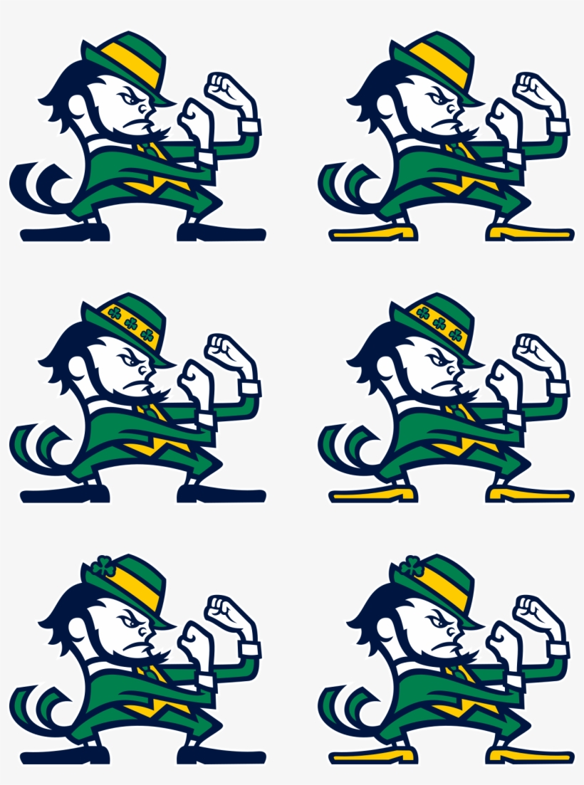 593f3d766f590 Notredame3options - Thumb - - Png - Notre Dame Fighting Irish, transparent png download