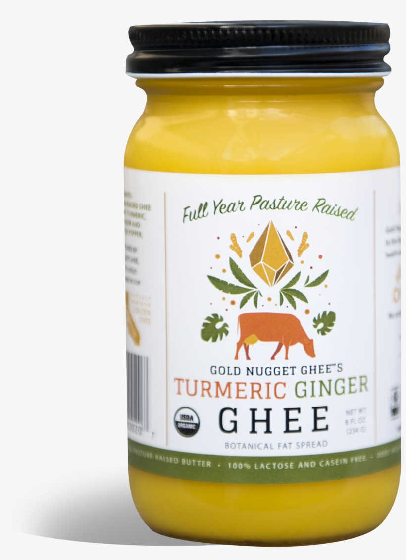 Turmeric Ginger Ghee 8oz - Food, transparent png download