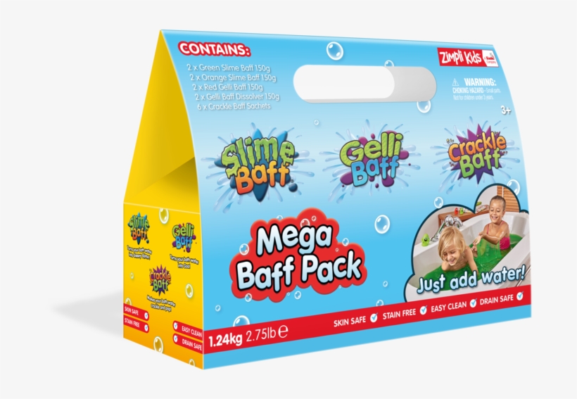 Mega Baff Pack Gift Set, transparent png download
