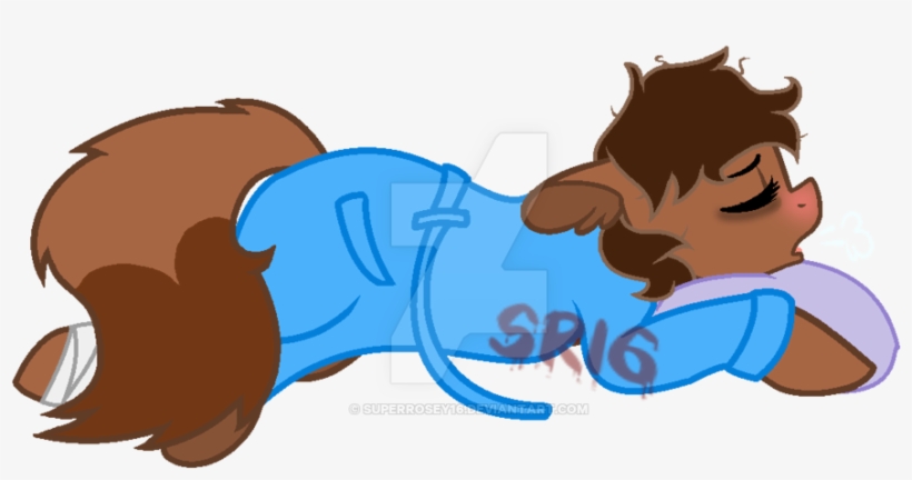 Jpg Freeuse Library Sick By Superrosey - Cartoon, transparent png download