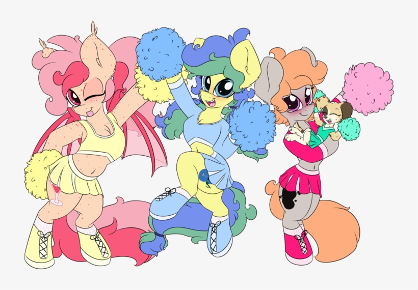 K-kopp, Bat Pony, Cheerleader, Cheerleader Costume, - Cartoon, transparent png download