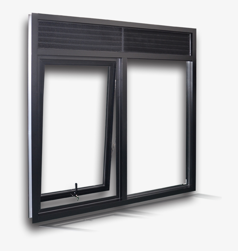 Yy Large Glass Windows With Security Mesh Double Glazed - Ventilacion En Las Ventanas, transparent png download