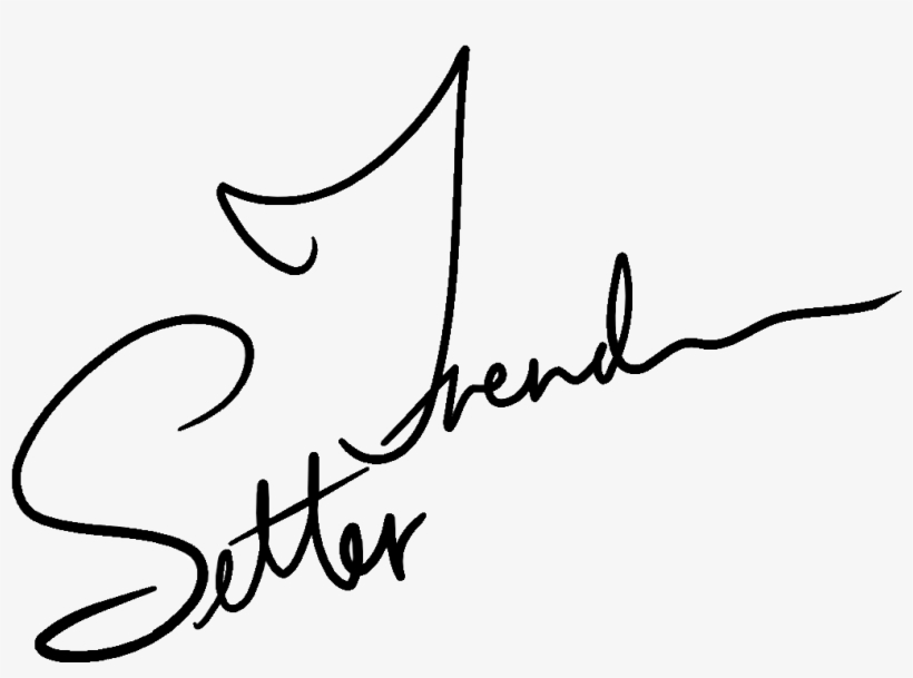 Trend Setter - Calligraphy, transparent png download