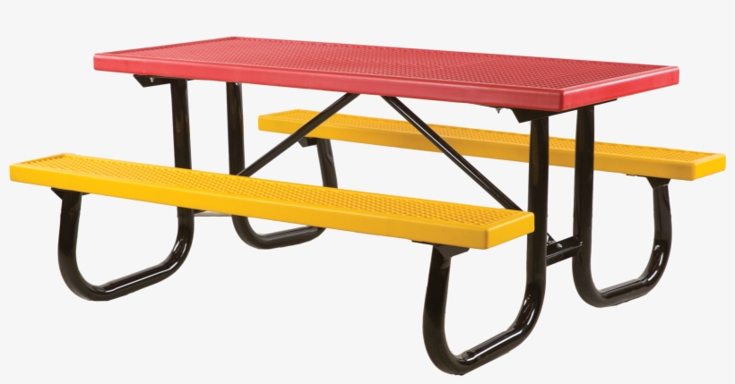 Outside Bench - Picnic Table, transparent png download
