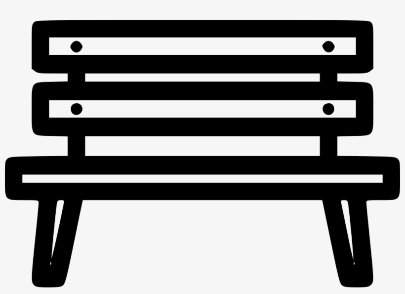 Bench Park Comments - Outdoor Bench, transparent png download