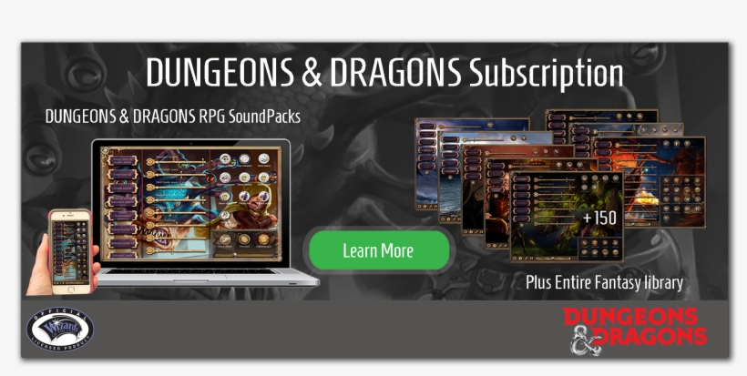 Dungeons & Dragons Sounds To The Max - Multimedia Software, transparent png download