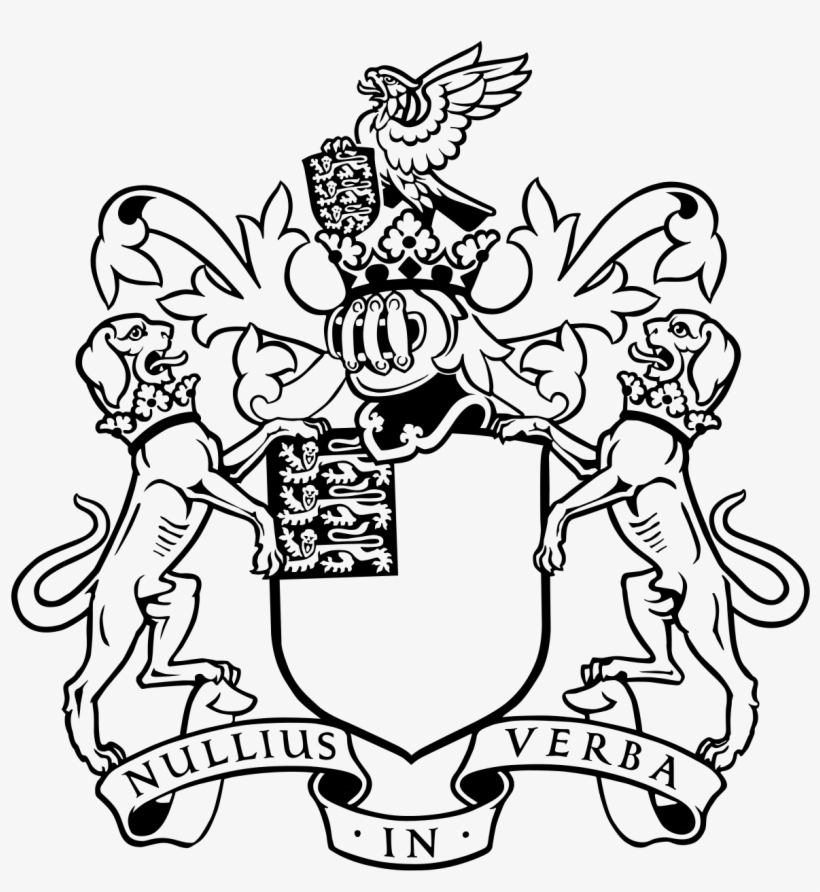 Royal Drawing Crown - Royal Society Motto, transparent png download