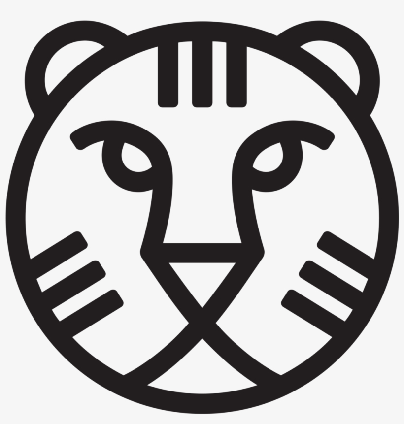 Download The Tiger Head Only In Black As - Film Festival Rotterdam, transparent png download