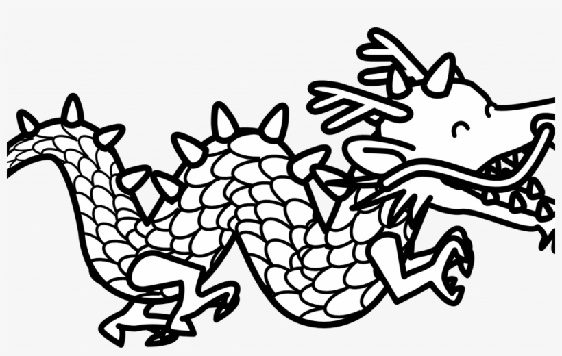 Download By Size - Clipart Cartoon Chinese Dragon, transparent png download