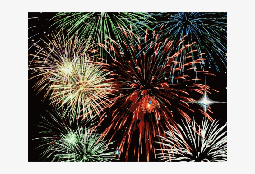 Fireworks Clipart Family Event - Victoria Park Fireworks 2018, transparent png download