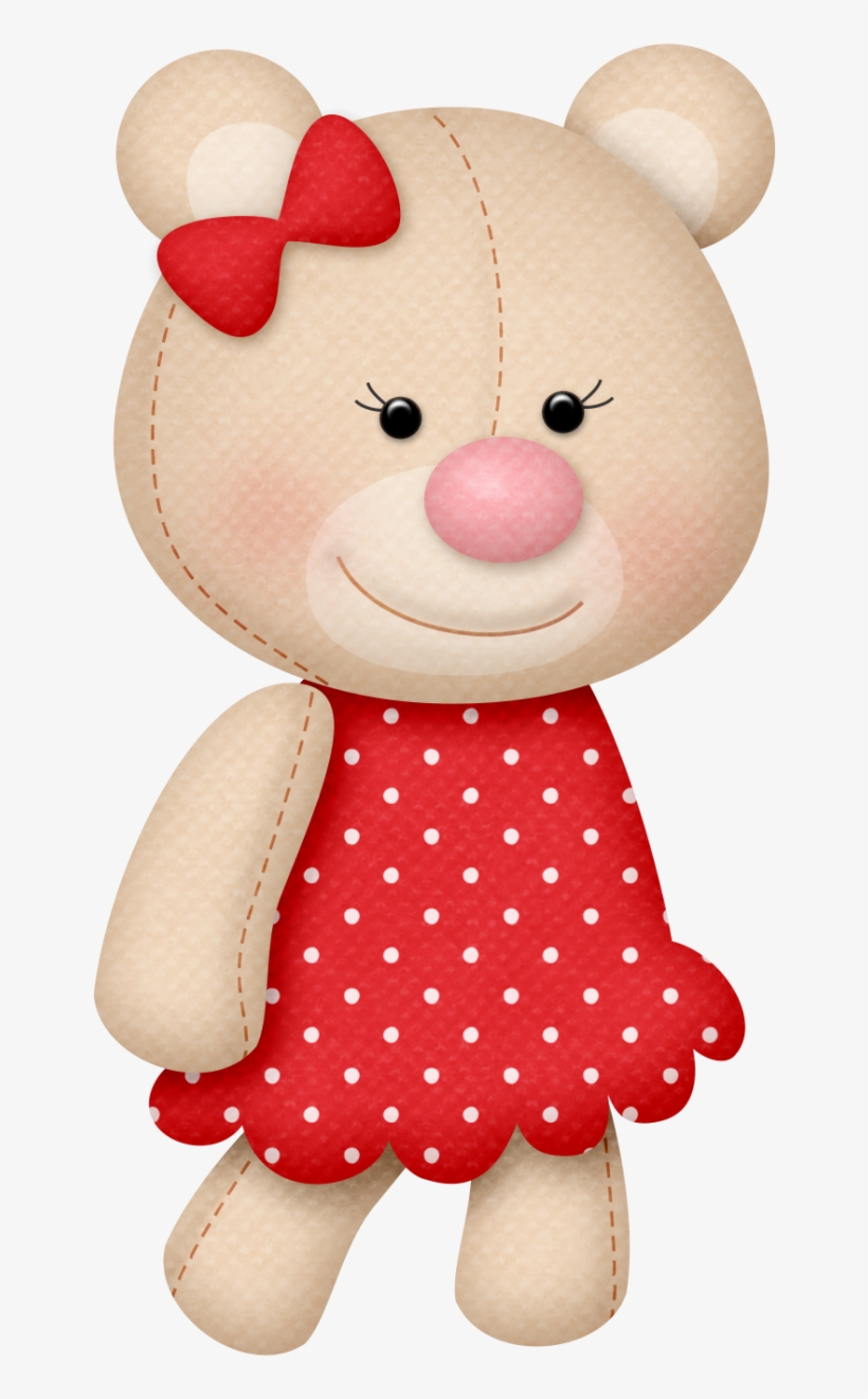 ○‿✿⁀bҽars‿✿⁀○ Cute Clipart, Bear Clipart, Teddy - Ursinha Png, transparent png download