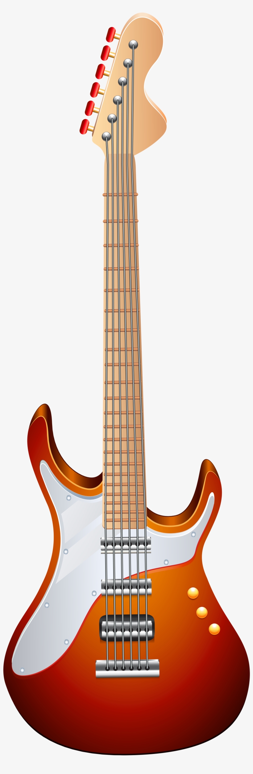 Guitar Transparent Png Clip Art Image - Guitar Clipart Png Transparent, transparent png download