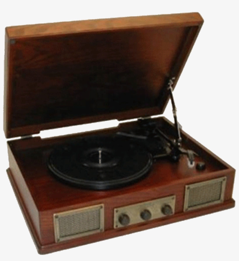 Record Player Recordplayer Vinyl Records 90s 90saesthet - Vinyl Player Wood Case, transparent png download