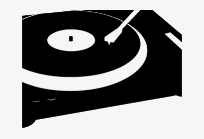Dj Clipart Record Player - Circle, transparent png download