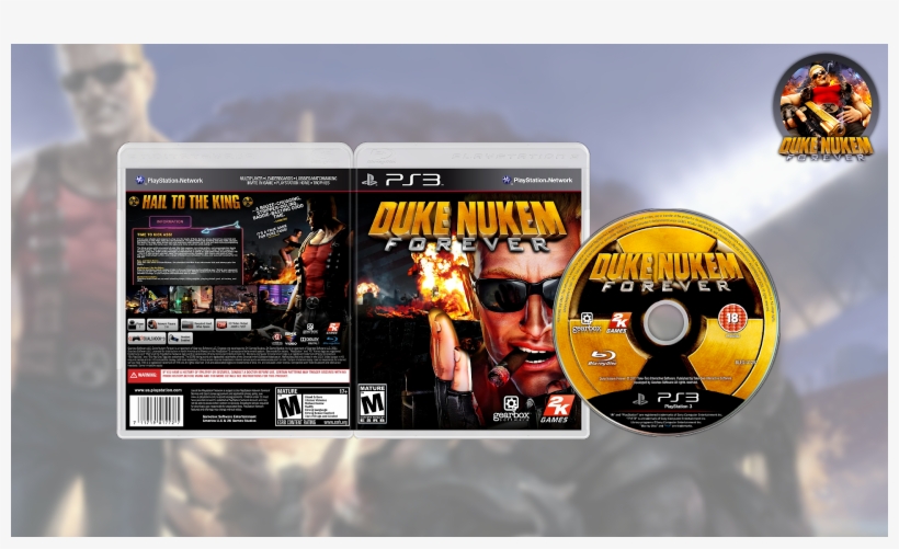 Duke Nukem Forever Ps3 Download - Duke Nukem Forever, transparent png download