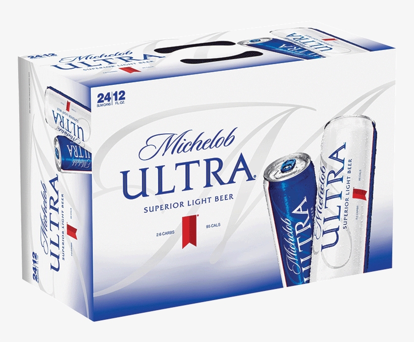 Michelob Ultra 24pk Can, transparent png download