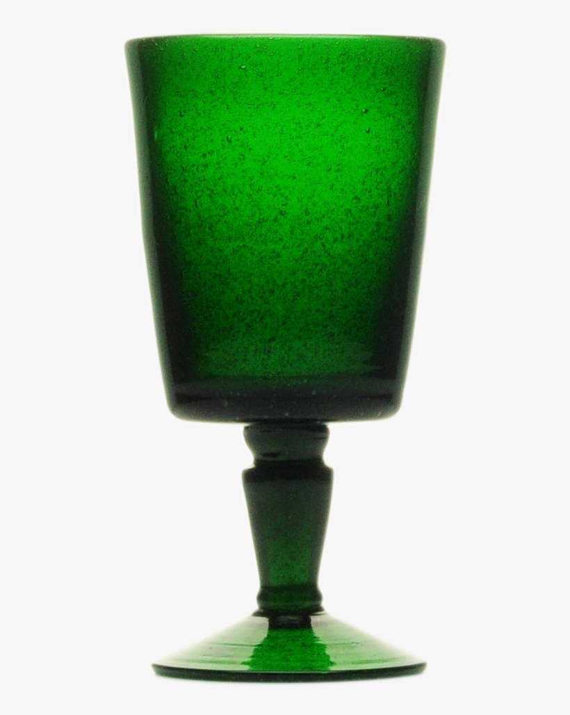 Goblet Emerald - Champagne Stemware, transparent png download