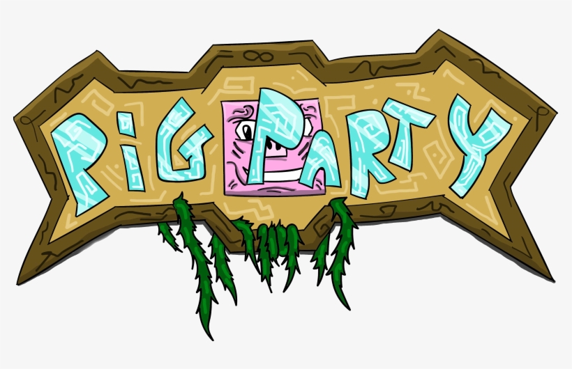 Pigparty - Pig Party Server Minecraft, transparent png download