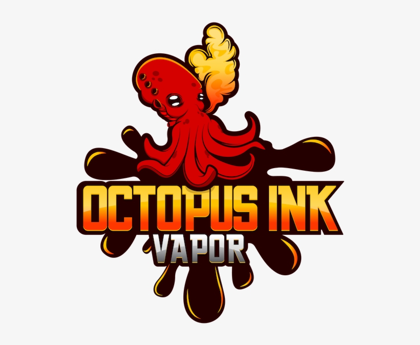 Octopus Ink Vapor - Illustration, transparent png download