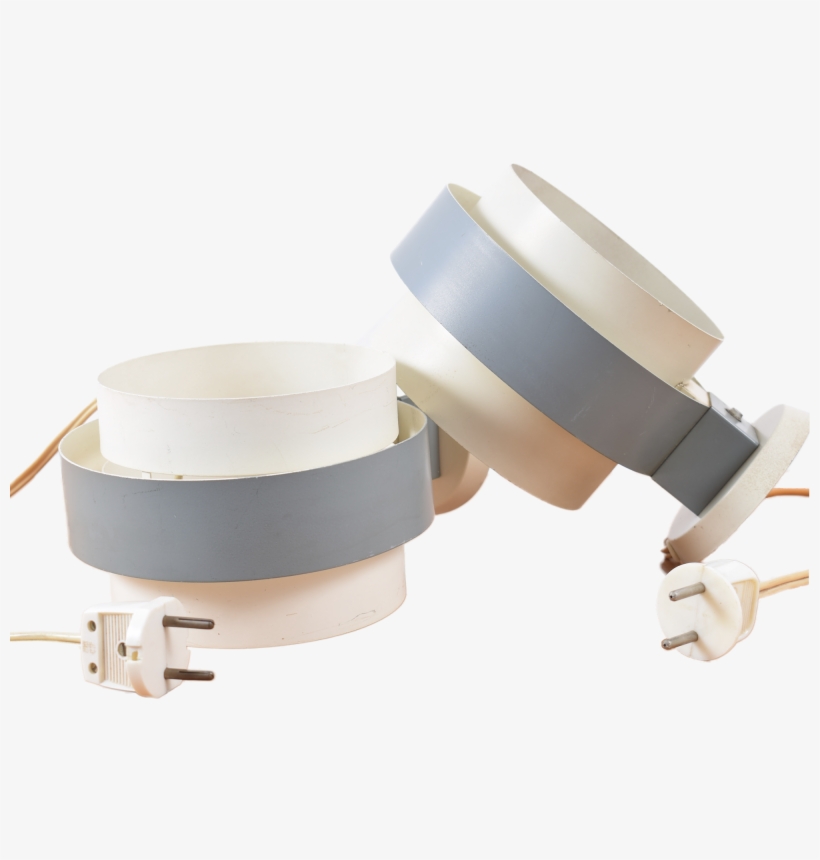 White-grey Wall Lights By Philips - Headphones, transparent png download