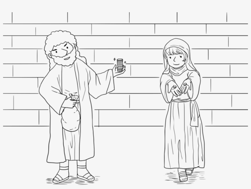 Gallery Of Bible Coloring Book Pages For Kids Of Jamesbible, transparent png download