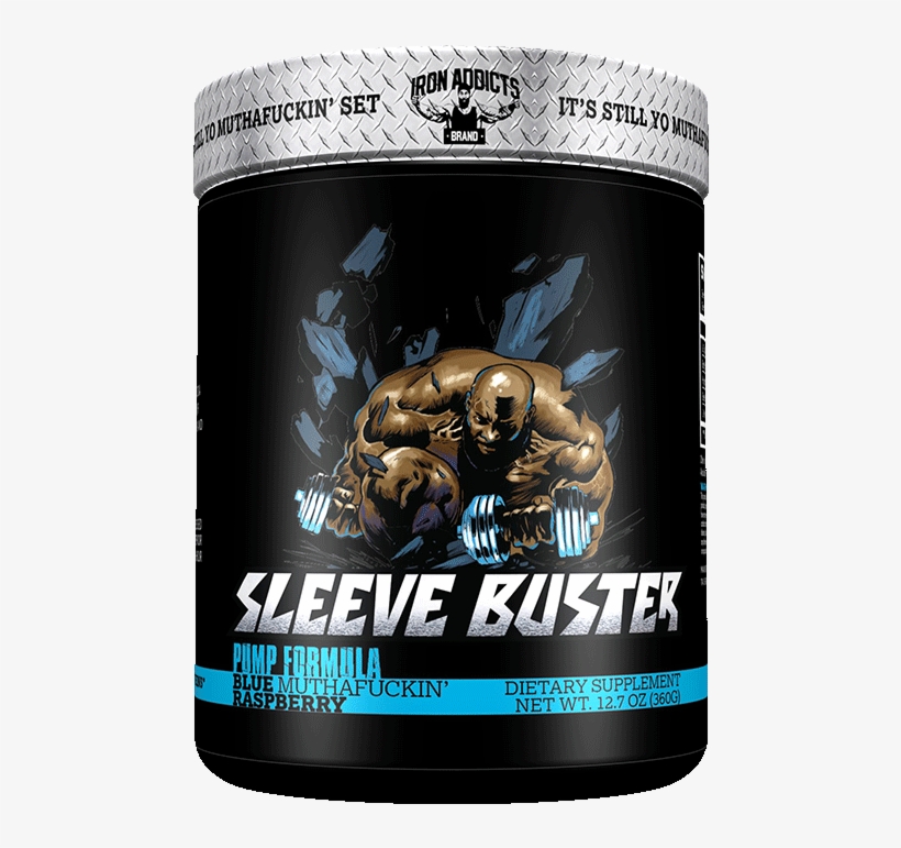 Non-stim Pump Formula - Iron Addicts Sleeve Buster, transparent png download