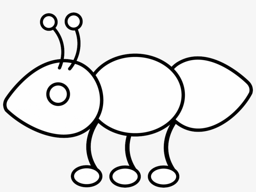 940 X 661 5 - Ant Outline Clip Art, transparent png download