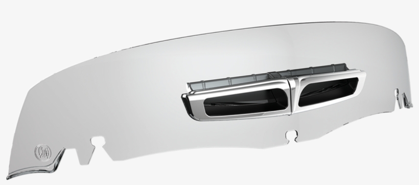 Windshield Vented Lt Smk - Windshield, transparent png download
