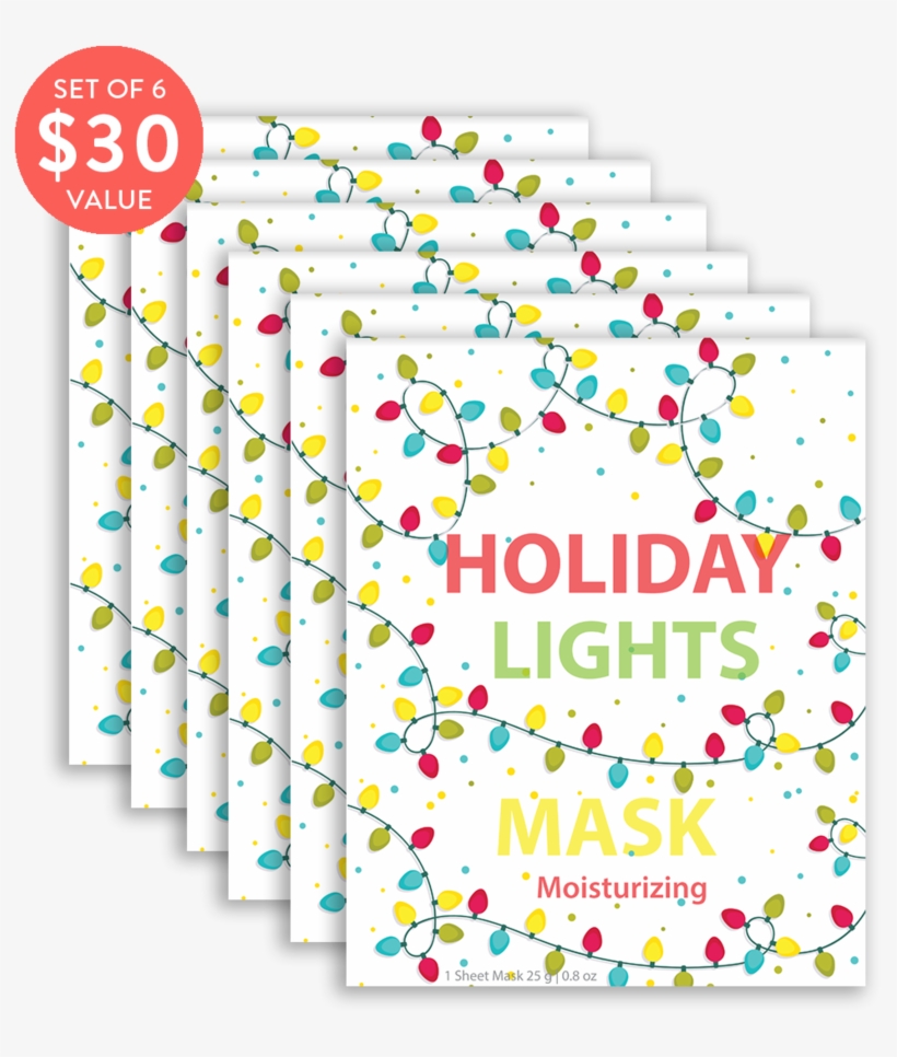 Holiday Lights Mask - Holiday, transparent png download