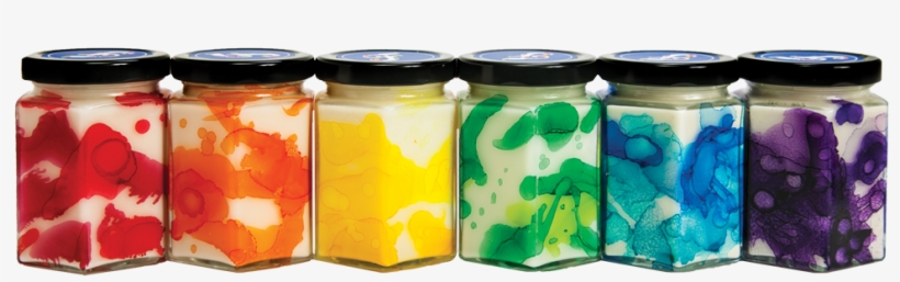 Gay Pride Rainbow Candle Set - Apple, transparent png download