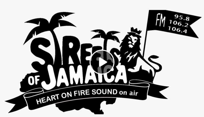 Streets Of Jamaica - Illustration, transparent png download