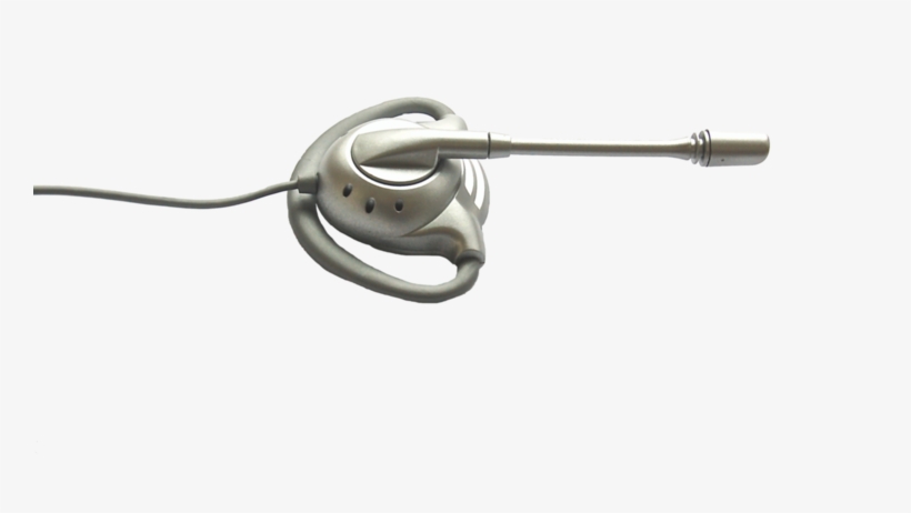 Whis Competition D Head Piece With Microphone - Silver, transparent png download