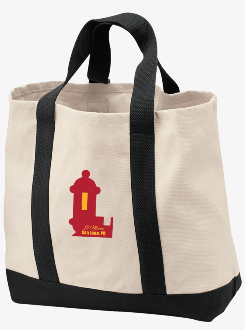 El Morro 2-tone Shopping Tote - Tote Bag, transparent png download