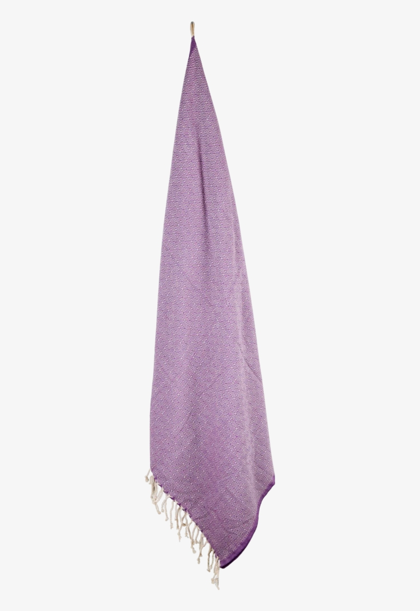 Hamam Towel "purple Diamond" - Towel, transparent png download
