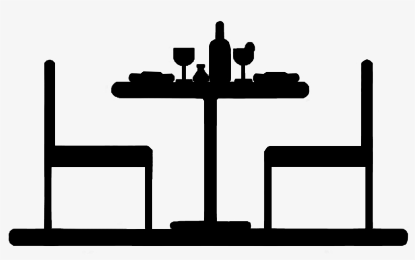 Table - Silhouette, transparent png download