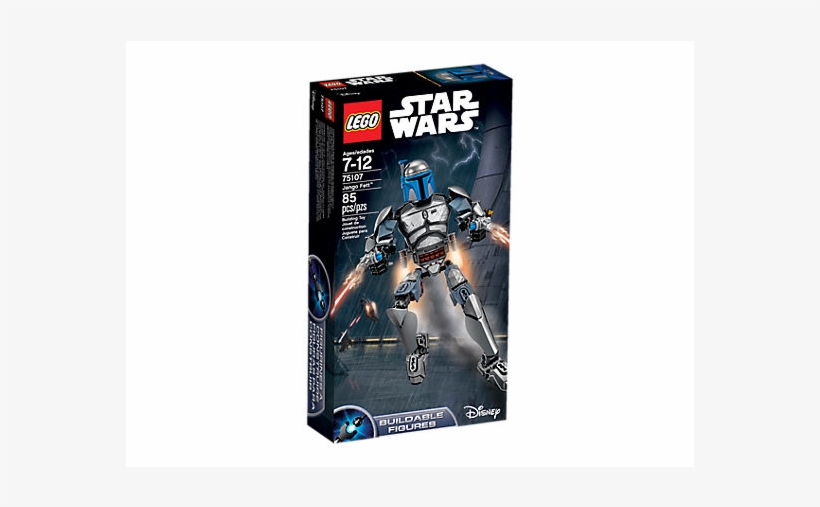 Jango Fett - Lego Star Wars Buildable Figure Jango Fett, transparent png download