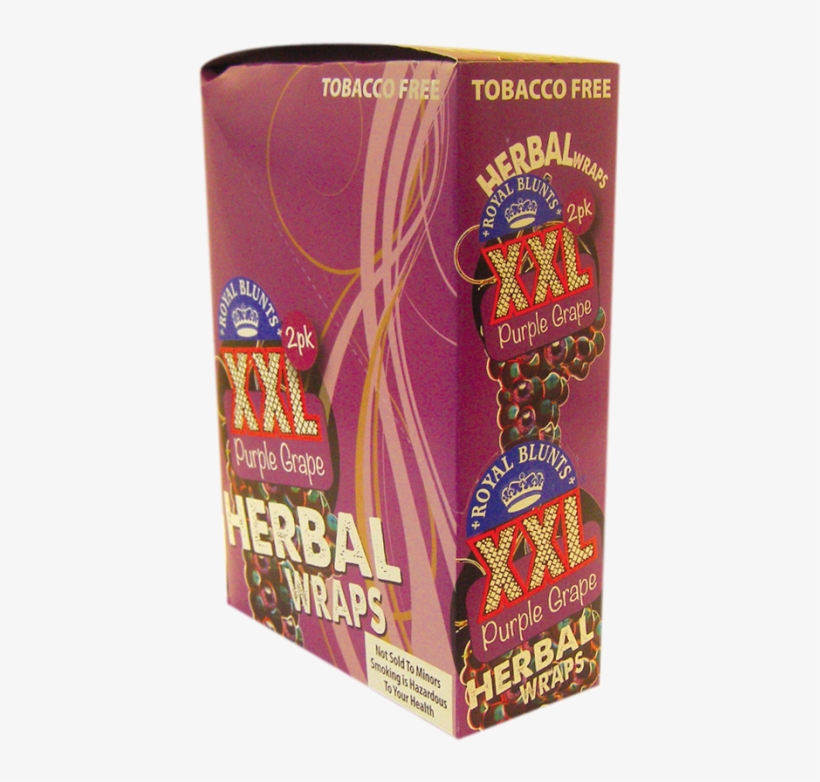 Royal Blunts Xxl Wraps Purple Grape - Box, transparent png download