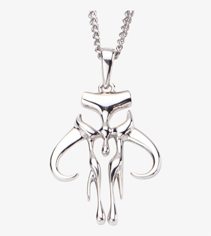 Womens Mandalorian Stainless Steel Necklace - Pendant, transparent png download