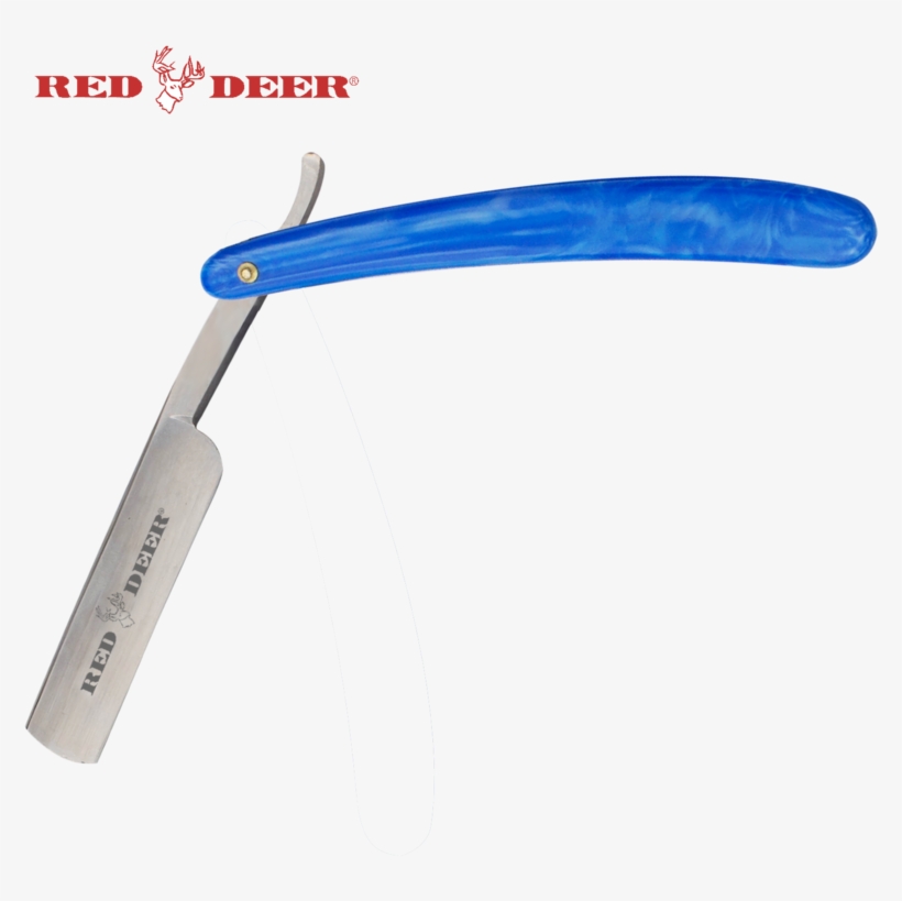 Blue Pearl Red Deer Shaving Barber Vintage Straight - Marking Tools, transparent png download